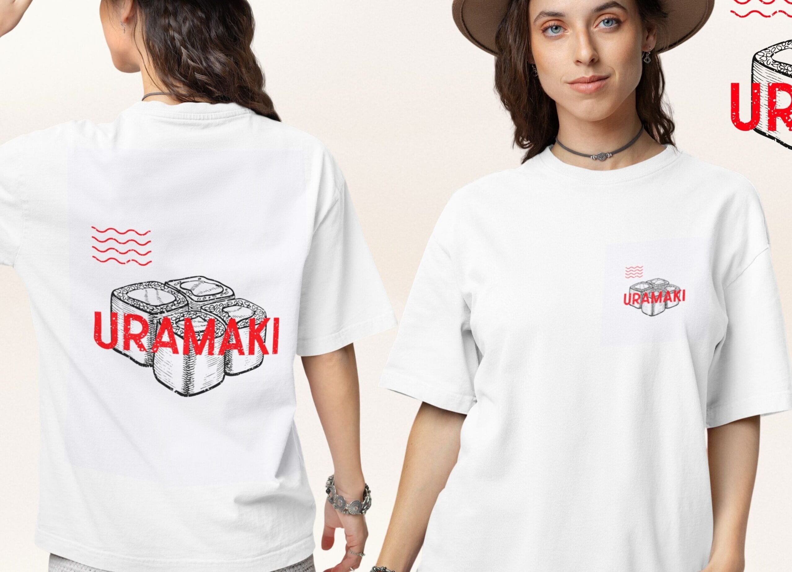 URAMAKİ Oversize T-shirt