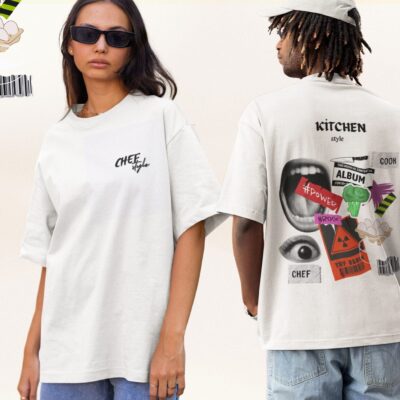 Chef Style Oversize T-shirt