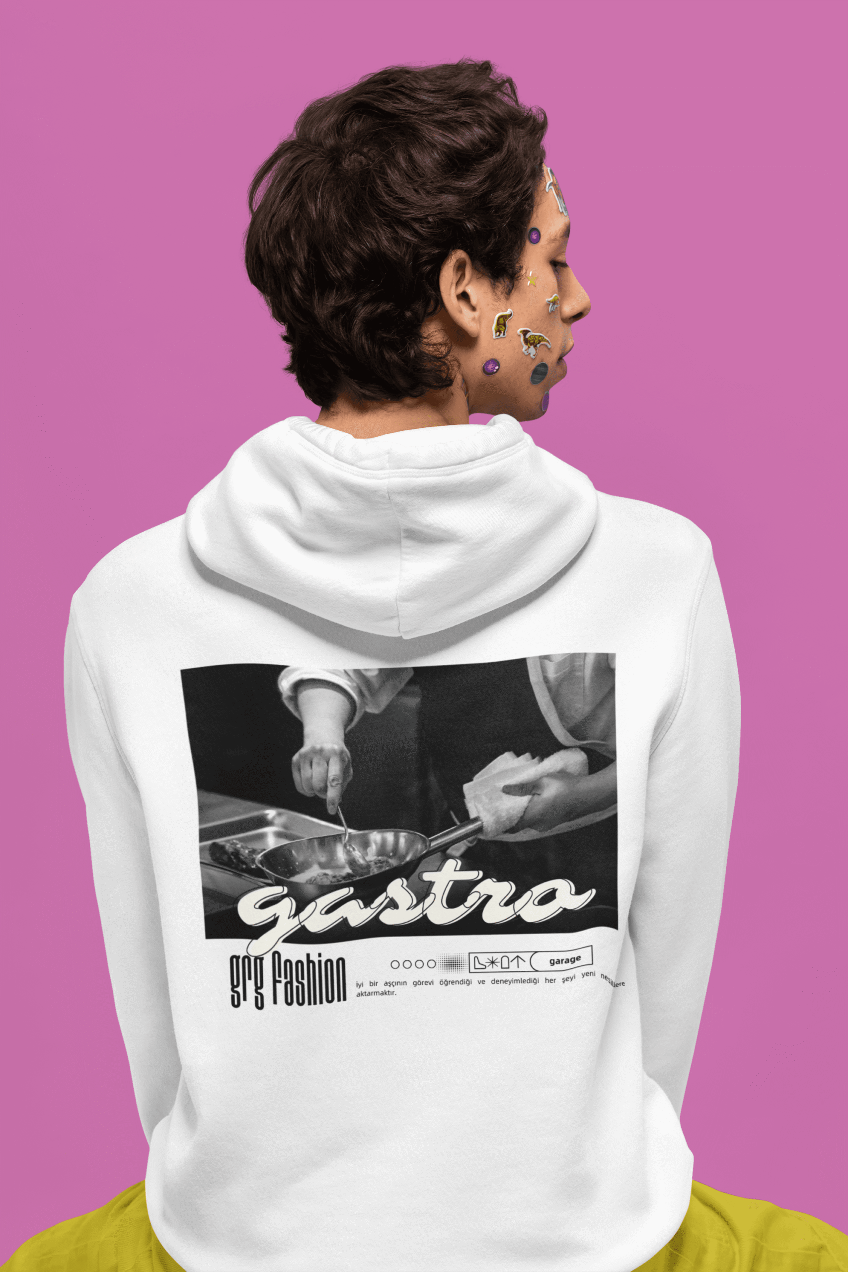 Nice Job 3iplik Şardonlu Premium Unisex Hoodie