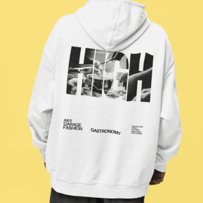 Hard Cook 3iplik Şardonlu Premium Unisex Hoodie