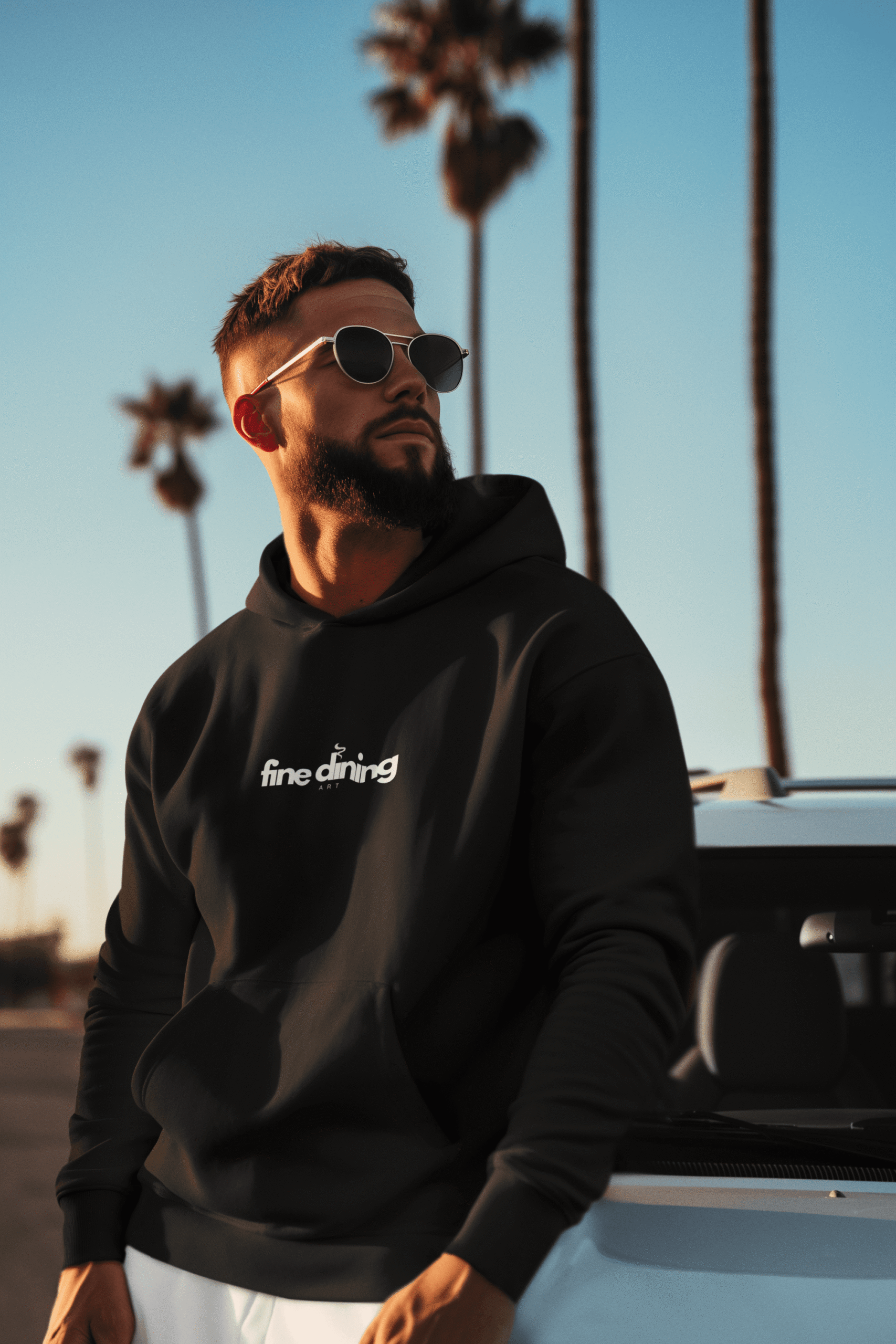 Nice Job 3iplik Şardonlu Premium Unisex Hoodie - Görsel 4