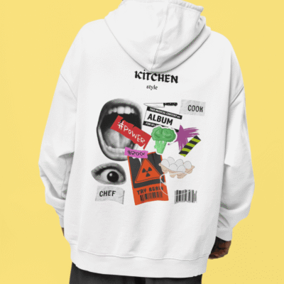 Chef Style 3iplik Şardonlu Premium Unisex Hoodie