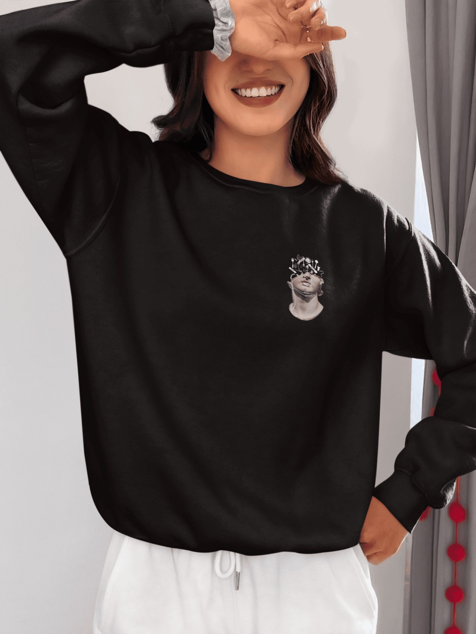 Kafa Kitchen 3iplik Şardonlu Premium Sweatshirt - Görsel 2