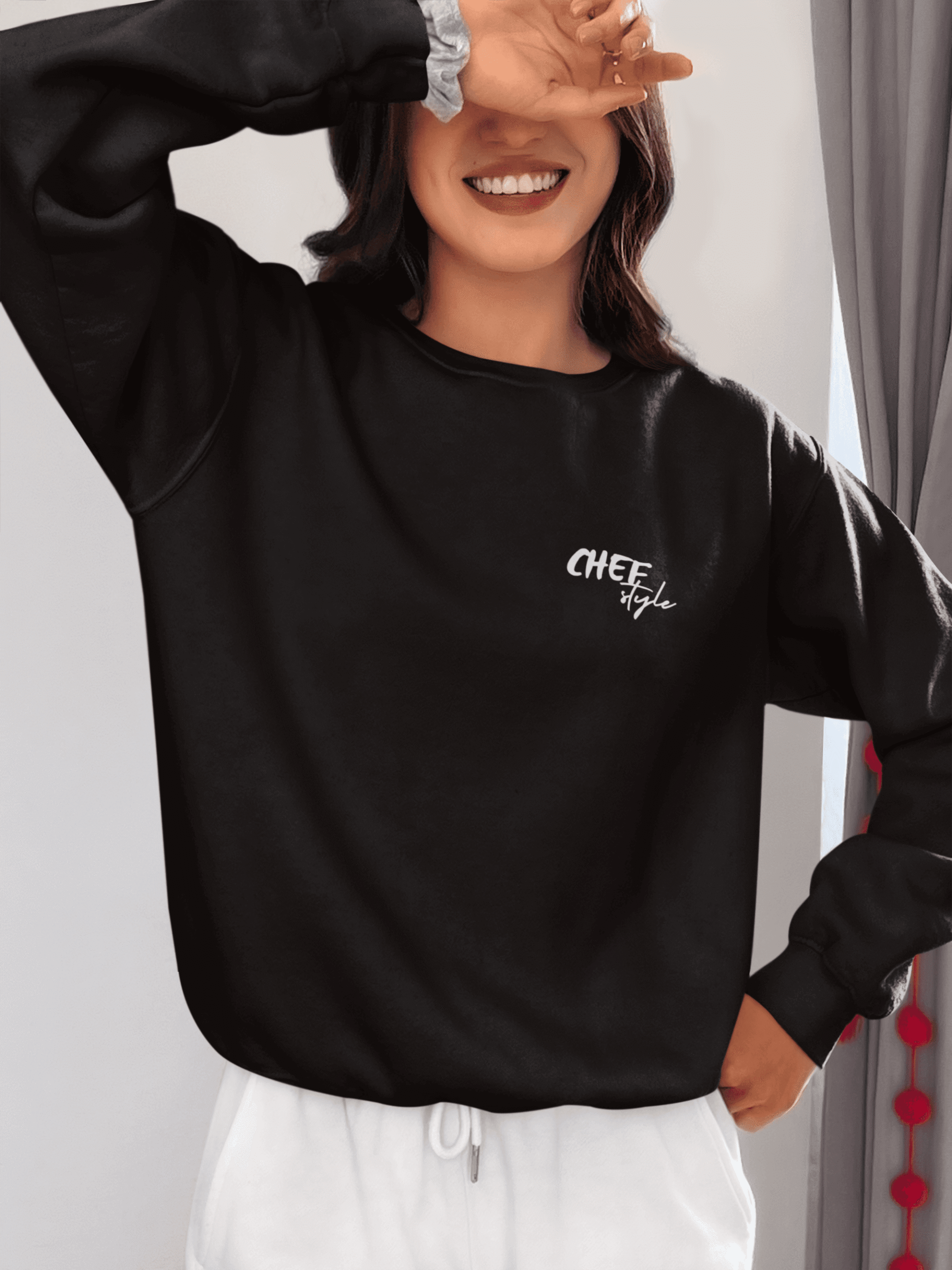 Chef Style 3iplik Şardonlu Premium Sweatshirt - Görsel 2