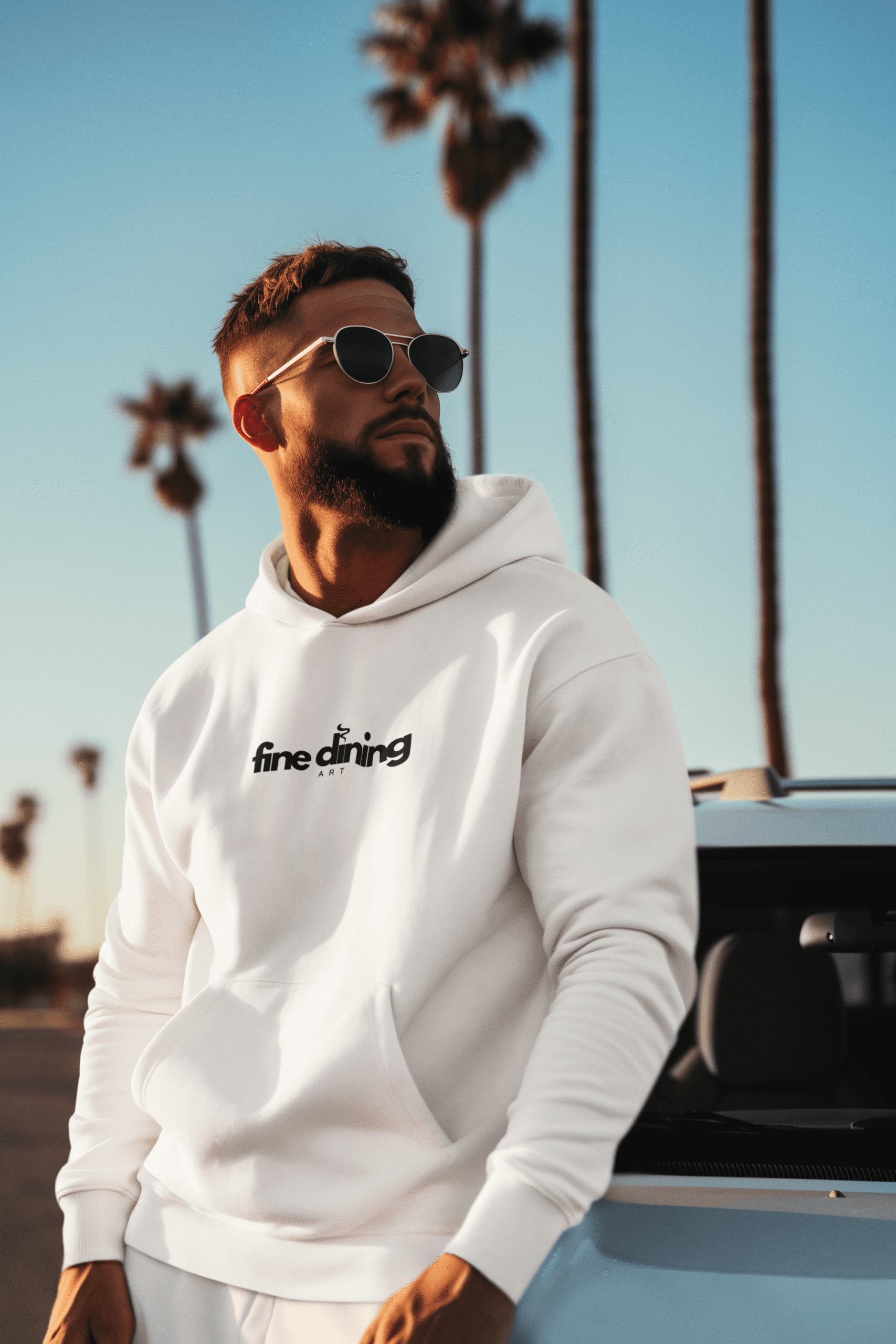 Nice Job 3iplik Şardonlu Premium Unisex Hoodie - Görsel 2