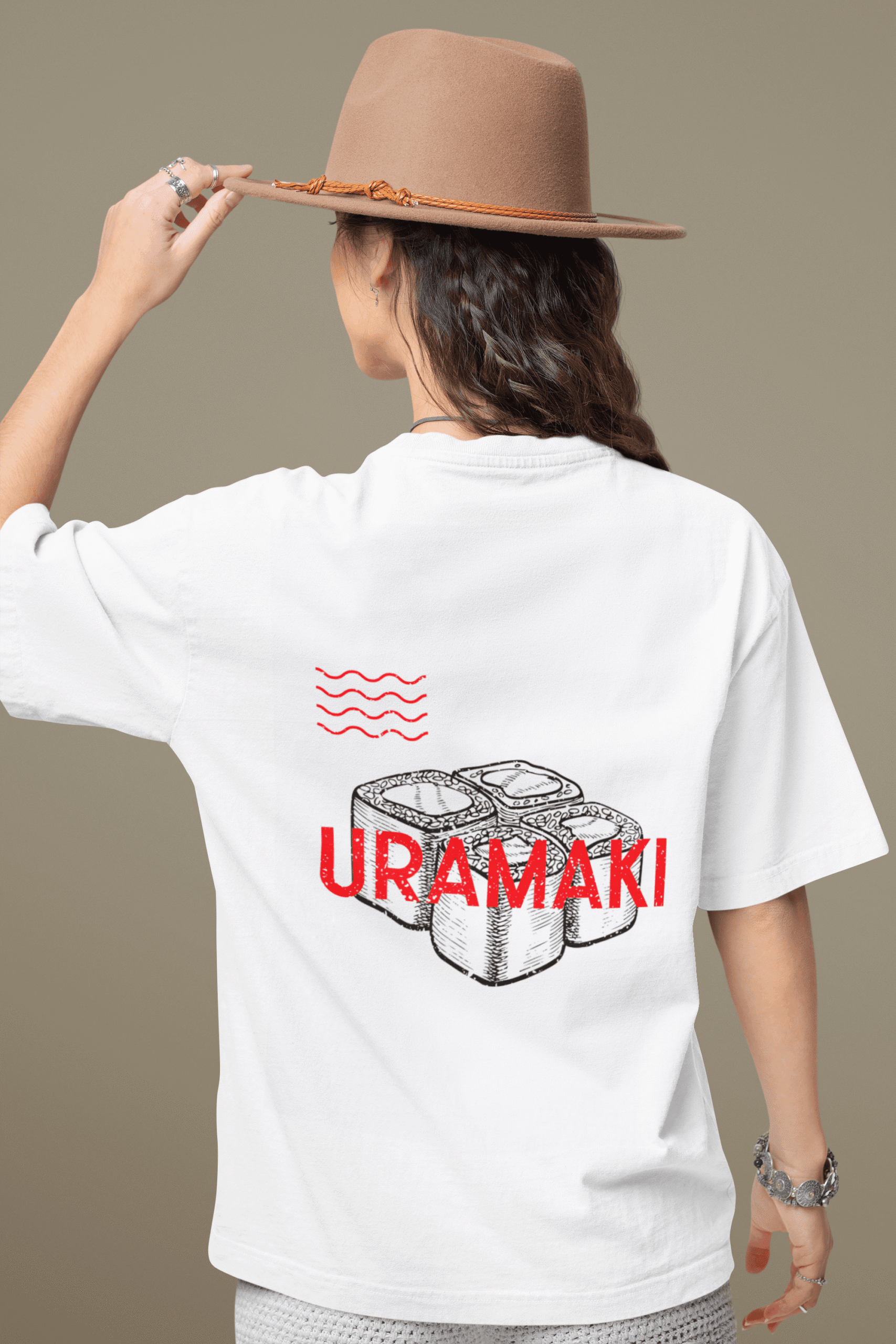 URAMAKİ Oversize T-shirt - Görsel 3