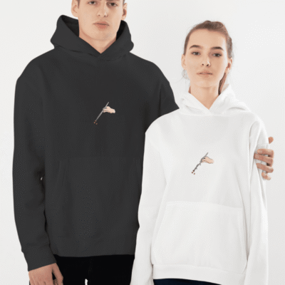 Delicate Touch 3iplik Şardonlu Premium Unisex Hoodie