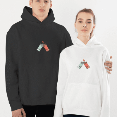 Glove Love 3iplik Şardonlu Premium Unisex Hoodie