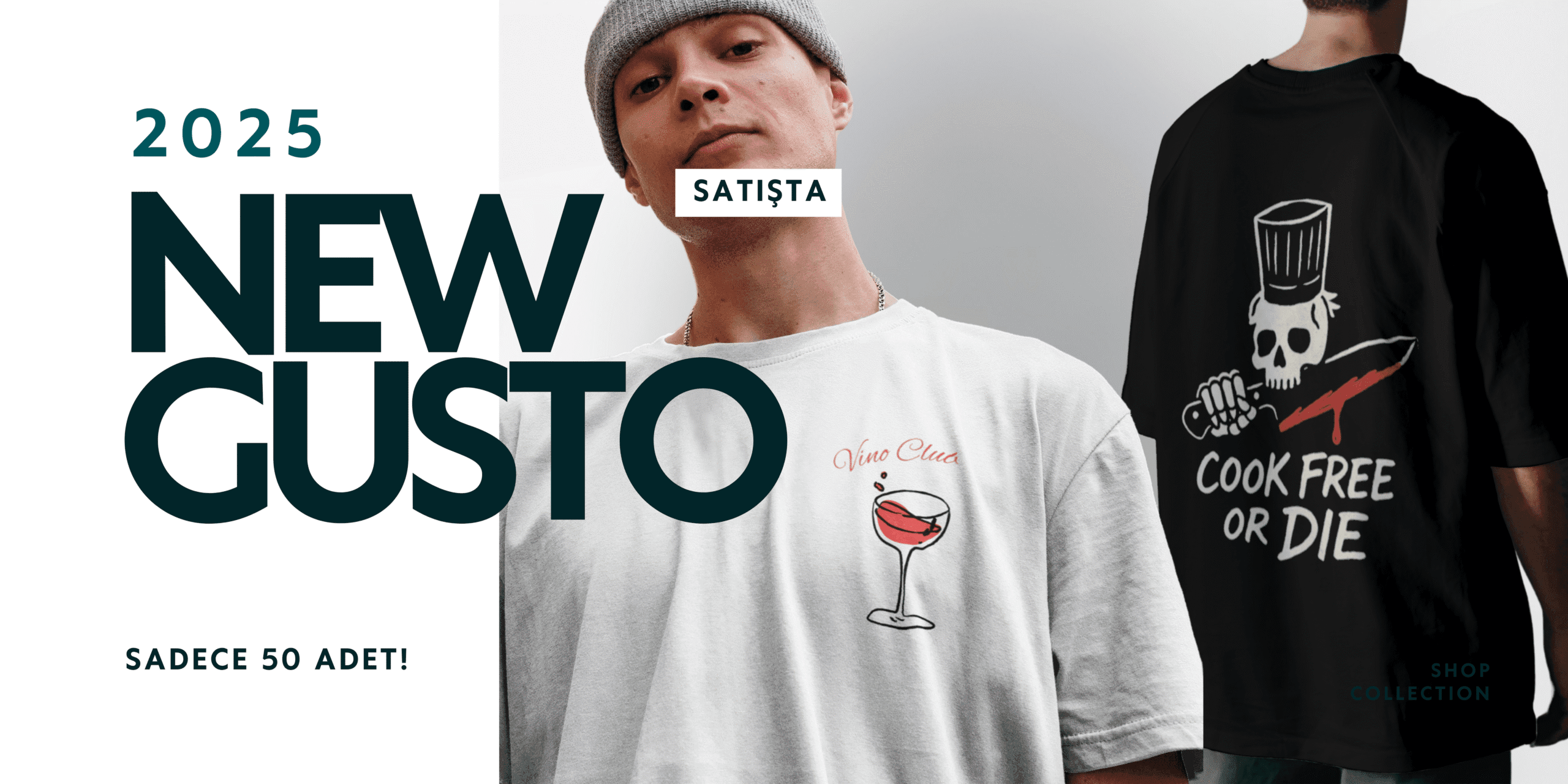 Green and White Conceptual New Look Fashion Medium Banner